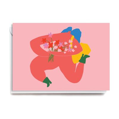 Greeting Card - TP108 FLOWER BOUQUET