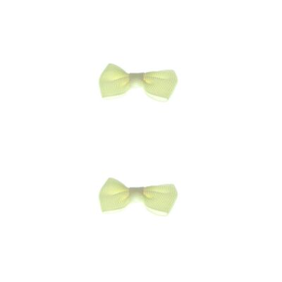 2-pack bows with clip - Ecru