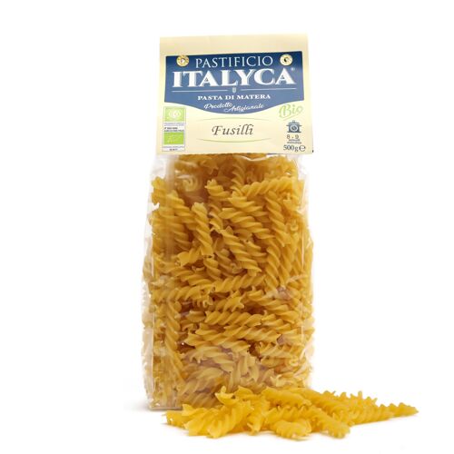 FUSILLI ITALYCA PASTA ARTIGIANALE BIOLOGICA 100% MADE IN ITALY