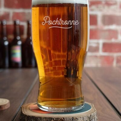 Bicchiere da birra Pochtronne (inciso) - Rugby