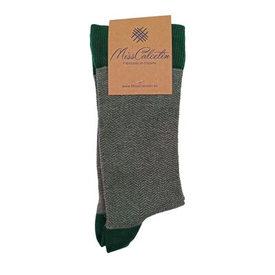 MissGrey-Bottle Low Cane Spike Sock