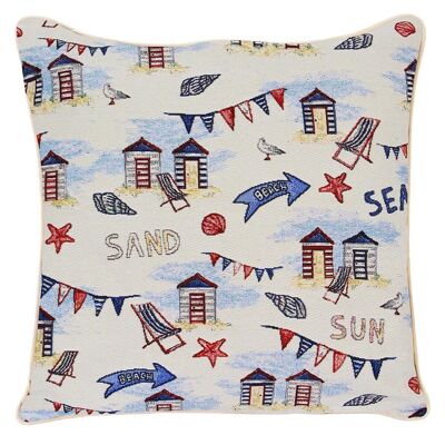 Beach Hut - Cushion Cover 45cm*45cm