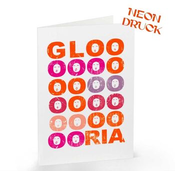 Carte de voeux "Glooooria" 2
