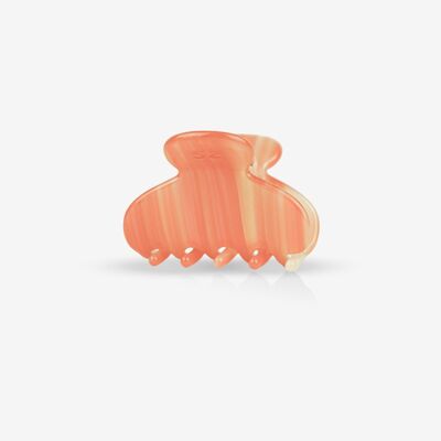 Hair clip - Crop Orange Glow