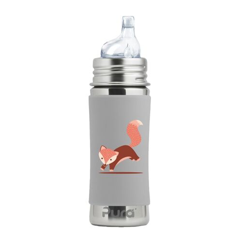 PURA KIKI SIPPY BOTTLE 325 ML / FOX SLEEVE