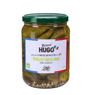 BIO & FRANZÖSISCHE PICKLES MALOSSOLS SÜß UND SAUER 85CL