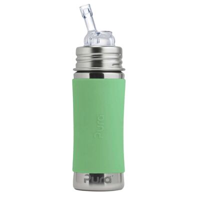 PURA KIKI STRAW BOTTLE 325 ML / MOSS