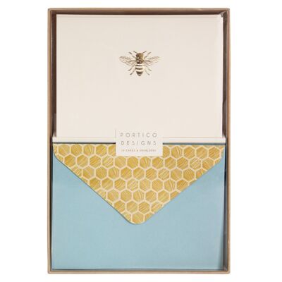Buzzing Bee - Carte de notes en boîte