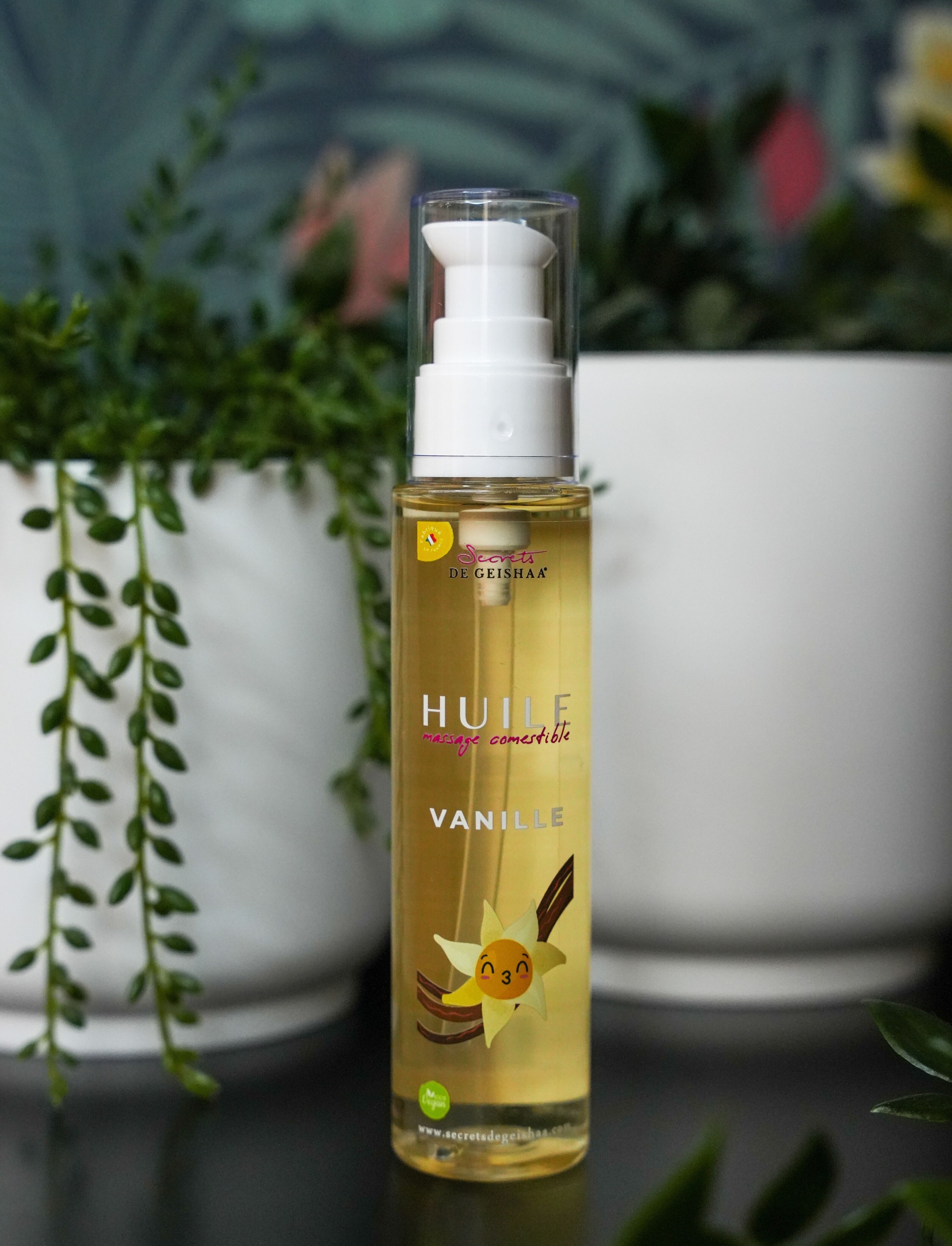 Huile de modelage parfum fraise