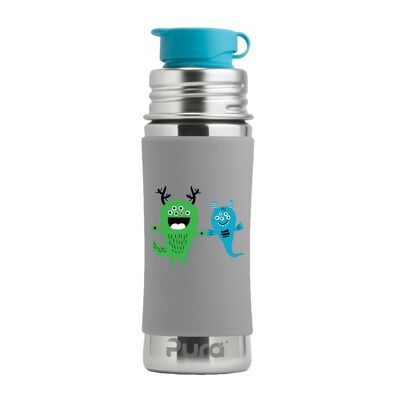 BOTTIGLIA PURA KIKI SPORT 325 ML / MONSTER SLEEVE