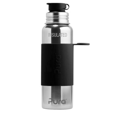 PURA SPORT INSULATED BOTTLE 650 ML / BLACK