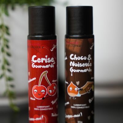 Lubricante comestible chocolat noisette