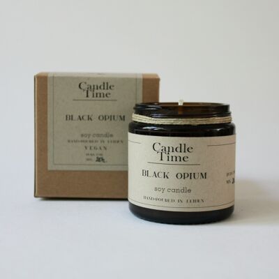 Scented soy candle - Black Opium