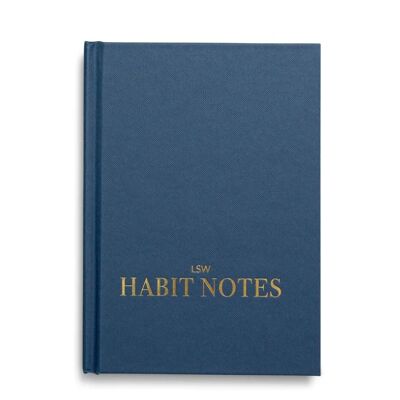 Notas de hábitos: diario de seguimiento de hábitos diarios y establecimiento de objetivos