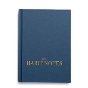 Notes sur les habitudes : journal de suivi des habitudes quotidiennes et établissement d'objectifs