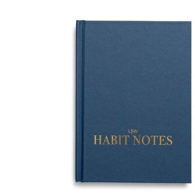Notas de hábitos: diario de seguimiento de hábitos diarios y establecimiento de objetivos