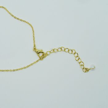Collier pendentif plaqué or, cadeau bijoux romantique pour elle 5
