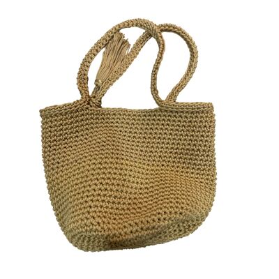 Handmade Summer Crochet Shopper