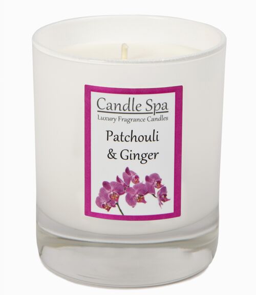 Patchouli & Ginger Luxury Candle in 20cl Tumbler