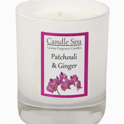 Patchouli & Ginger Luxury Candle in 20cl Tumbler
