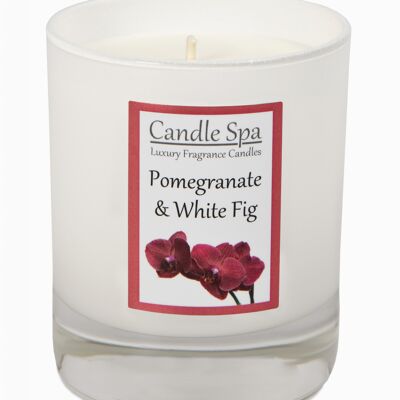 Pomegranate & White Fig Luxury Candle in 20cl Tumbler