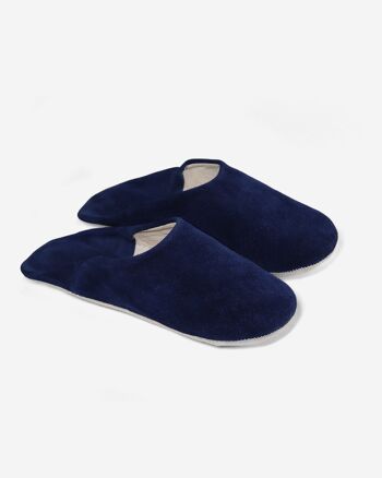 Collection Confort Marocain : Chaussons En Cuir Artisanal Simple 22