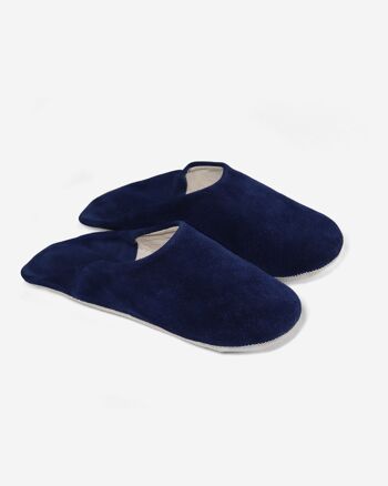 Collection Confort Marocain : Chaussons En Cuir Artisanal Simple 49