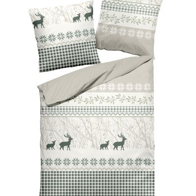 Premium beaver bed linen Forest