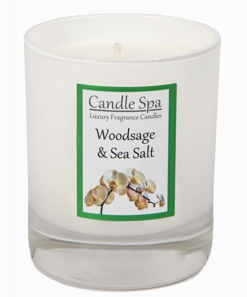 Woodsage & Sea Salt Luxury Candle in 20cl Tumbler