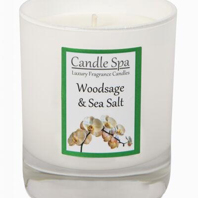 Woodsage & Sea Salt Luxury Candle in 20cl Tumbler