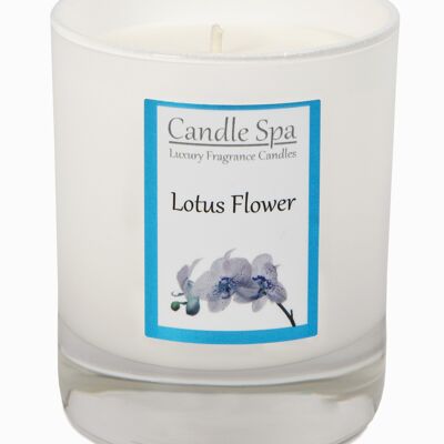 Bougie de Luxe Fleur de Lotus en Gobelet 20cl