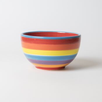 Bol en Céramique Ø14 cm / Multicolore - Iris 4