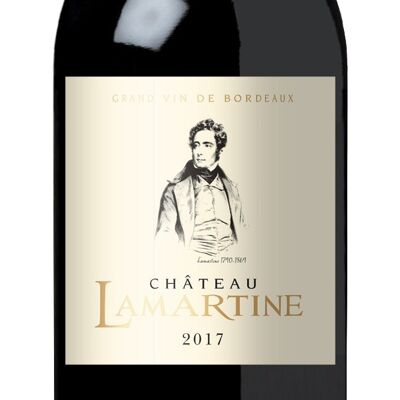 Hommage de Château Lamartine 2019, Castillon Côtes de Bordeaux 75cl, Ideal para las celebraciones de fin de año