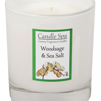 Woodsage & Sea Salt Luxury Candle in 30cl Tumbler