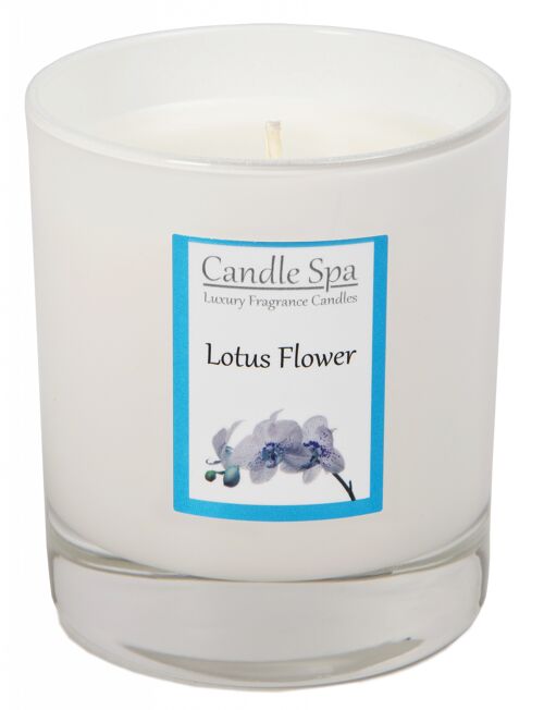 Lotus Flower Luxury Candle in 30cl Tumbler