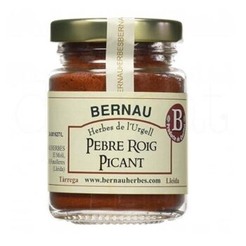 Paprika chaud moulu 45gr. Bernau Herbes