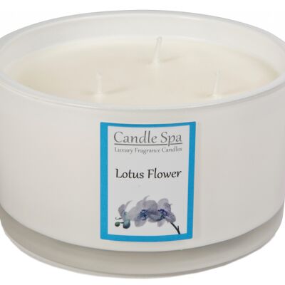 3-Wick Candle - Lotus Flower