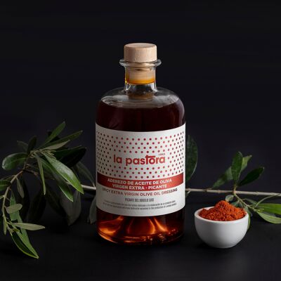 Spicy Seasoned Extra Virgin Olive Oil - 500 ml