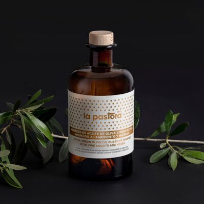 Huile d'olive extra vierge assaisonnée fumée - 500 ml