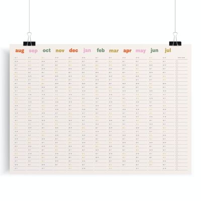 2023 – 2024 Academic Year Wall Planner