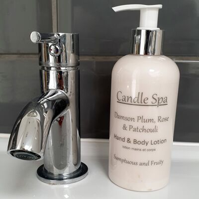 Damson Plum, Rose & Patchouli Hand & Body Lotion 250ml