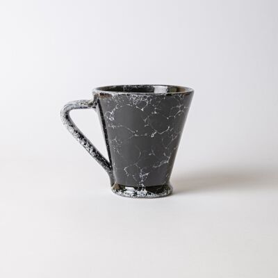 Tazza da colazione in ceramica 300ml / EBANO nero