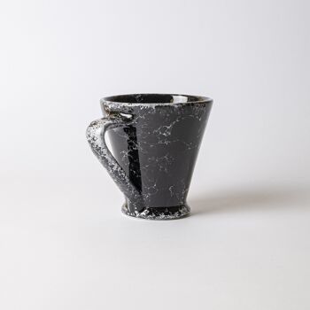 Mug petit-déjeuner en céramique 300ml / Noir EBONY 2