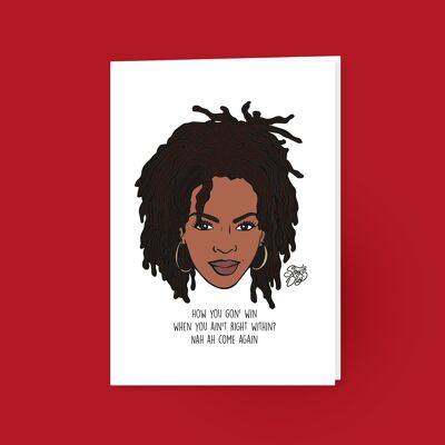 Lauryn Hill - Postkarte