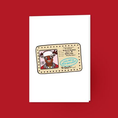 Tyler Rudolph - Noël Carte postale