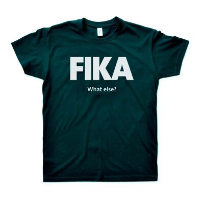 Blue Petrol T-shirt Man – Fika design