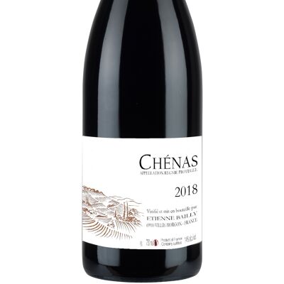 Vin Rouge Beaujolais gamme Etienne Bailly Chénas 2018