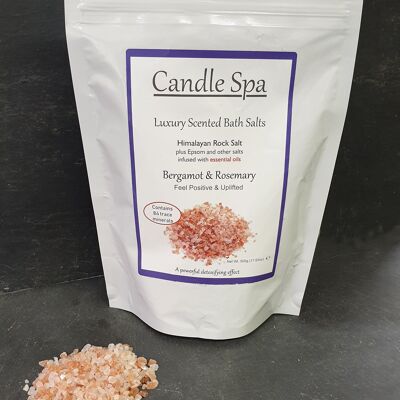 Bergamot & Rosemary Bath Salts