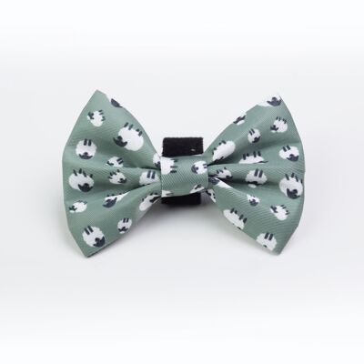 Green Sheep Bow Tie