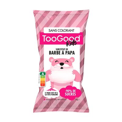 TOOGOOD - Substitut de Barbe à Papa - sachet de 10gr de ce bonbon fondant et festif à base de fibre - sans colorant